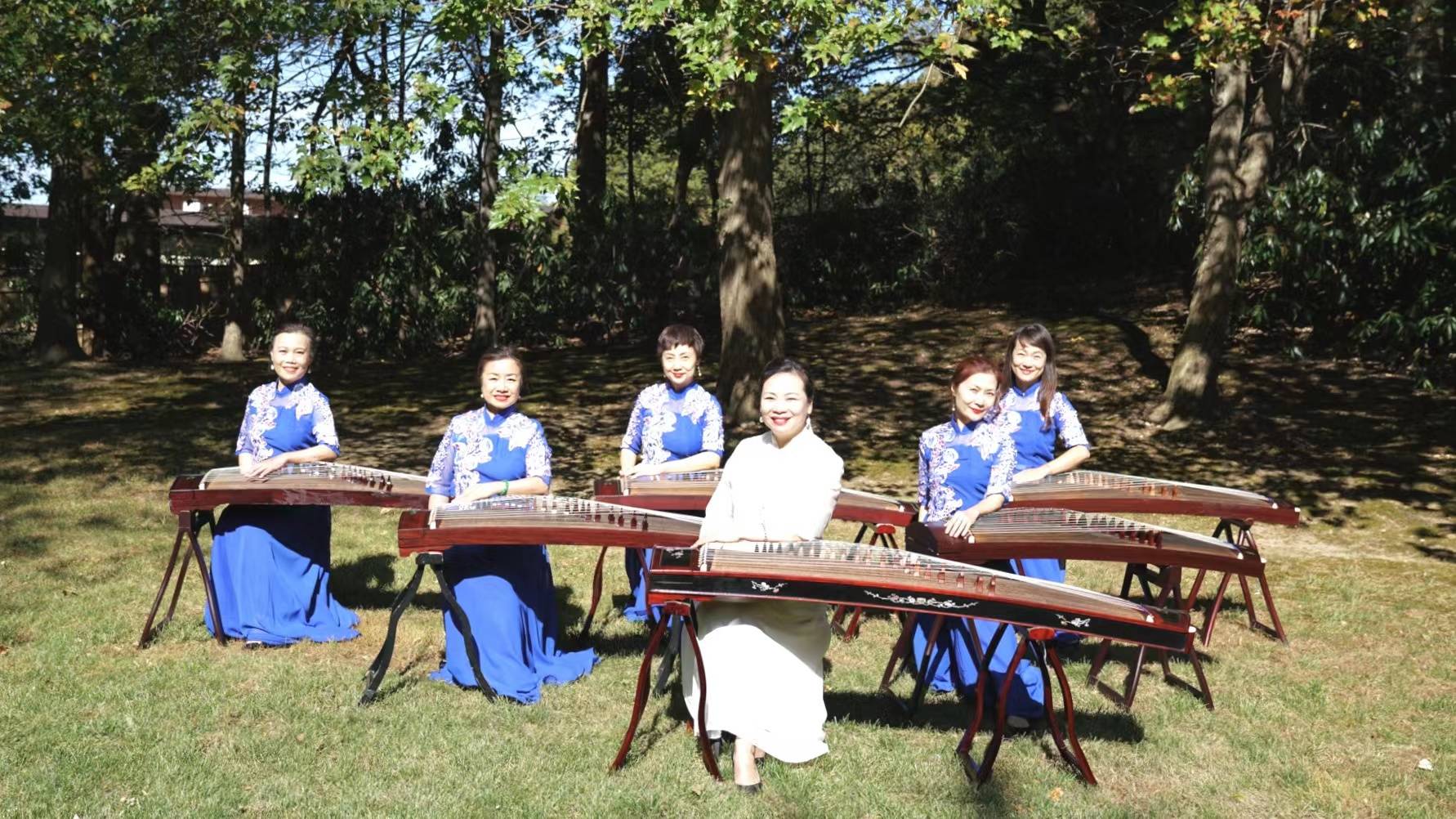 2020 Virtual Guzheng performance group pics