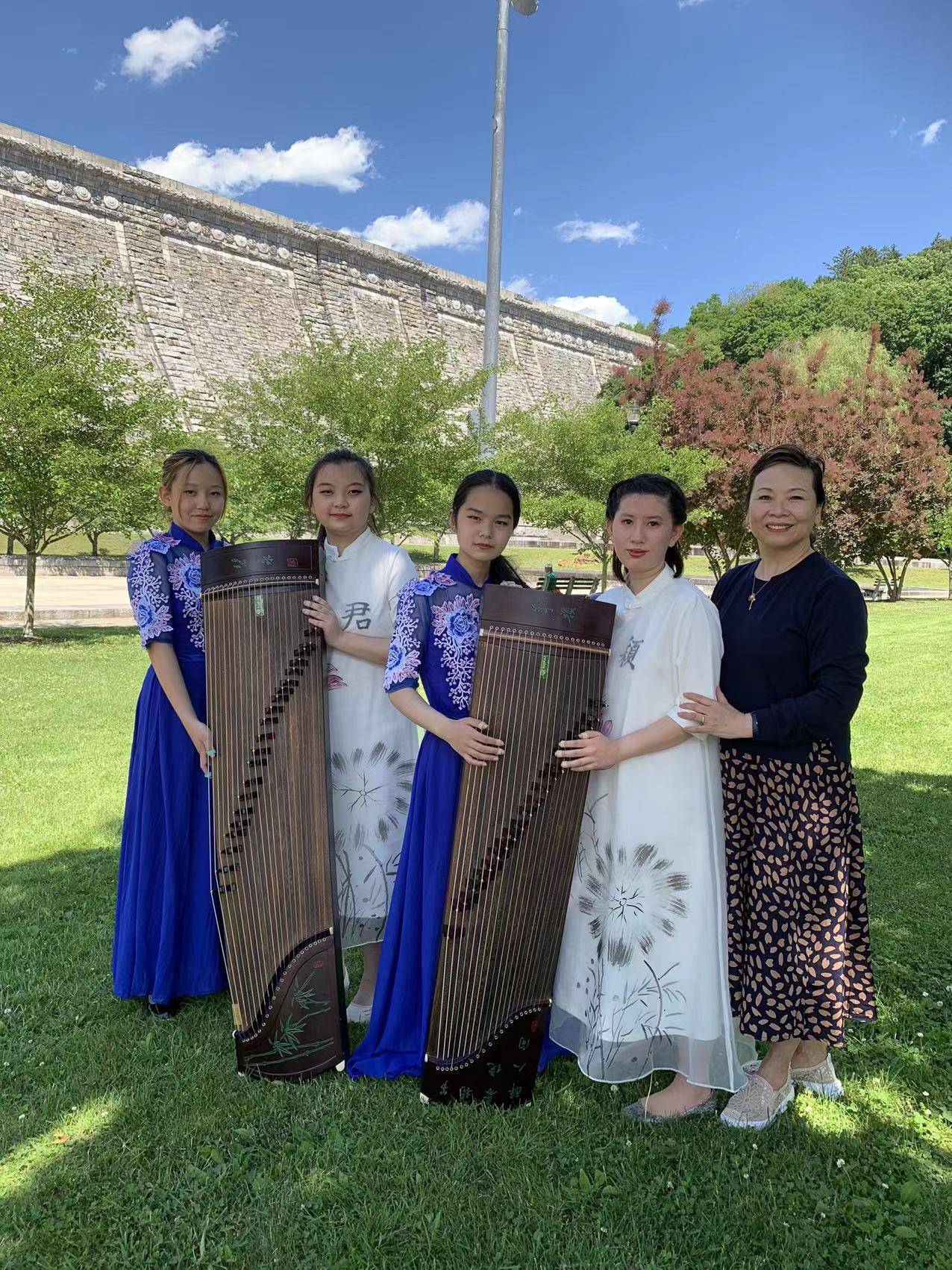 2020 Virtual Guzheng performance group pics